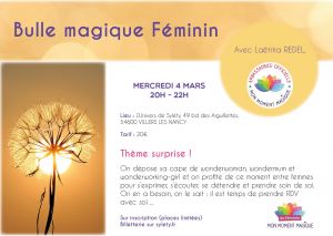Bulle magique féminin