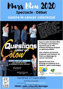COnférence dans le cadre de mars Bleu