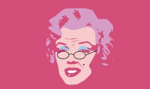 Marilyn , ma grand mere et moi