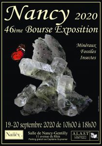 46ème bourse de minéraux, fossiles, bijoux, gemmes et insectes. 