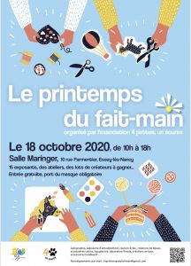 illustration le printemps du fait main