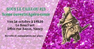 sous le cailloux.