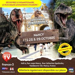 Exposition de dinosaures