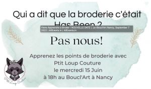 Viens Apprendre à Broder 