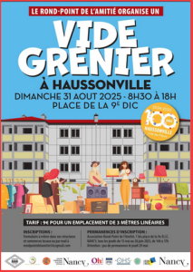 Vide grenier Haussonville