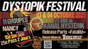 DYSTOPIK FESTIVAL - Release Party "Fatalité" 