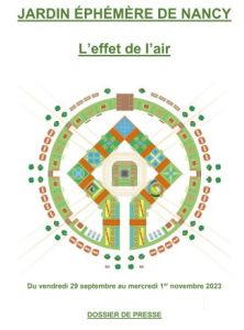 Jardin éphémère de Nancy 2023
