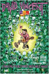 David Vincent en concert