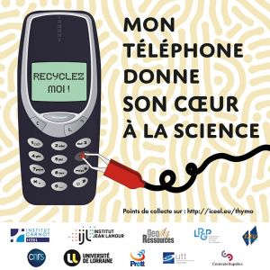 Mon telephone donne son coeur à la science