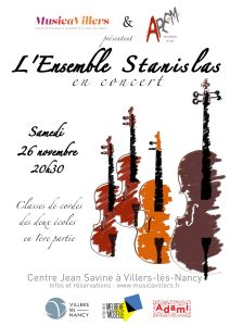 L'ensemble stanislas en concert
