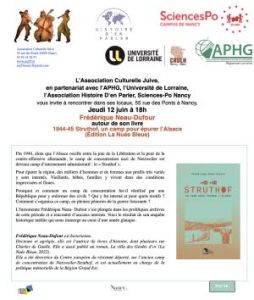 Rencontre avec l'auteur Frédérique Néau-Dufour