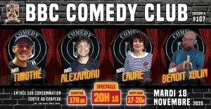 BC COMEDY CLUB - Soirée stand-up #107 