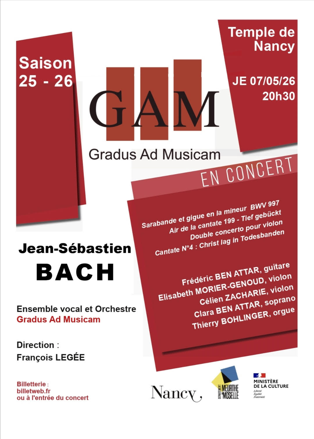 Jean-Sébastien BACH