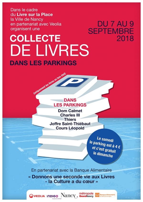 Livre sur la Place : "Donnons une seconde vie aux livres - La culture a du cœur"