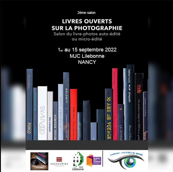 Appel à candidatures pour la 2ème édition du salon "LIVRES OUVERTS SUR LA PHOTOGRAPHIE - Grand Est"