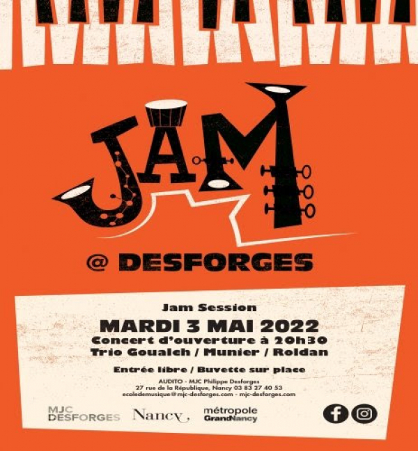 Appel à candidature JAM Desforges