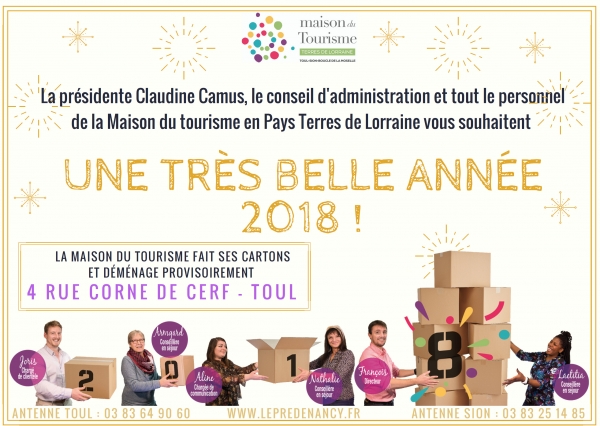 Déménagement provisoire de l'office du tourisme de Toul