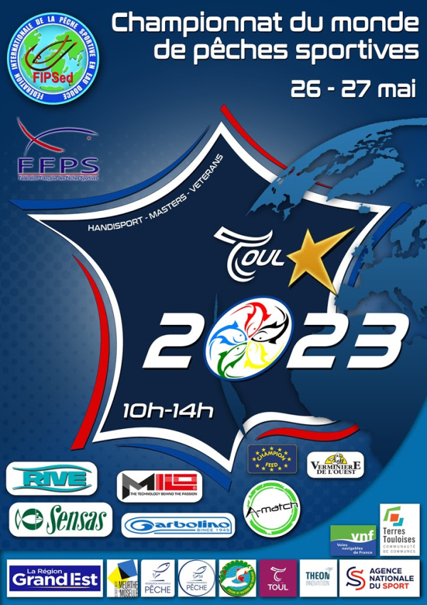 Appel à bénévole pour les championnats du monde de pêche au coup à Toul 26/27 mai