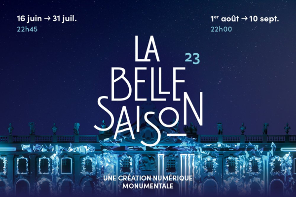 Déjà 500 000 visiteurs pour le  vidéo-mapping La Belle Saison