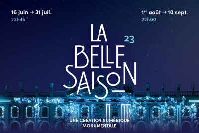 Déjà 500 000 visiteurs pour le  vidéo-mapping La Belle Saison