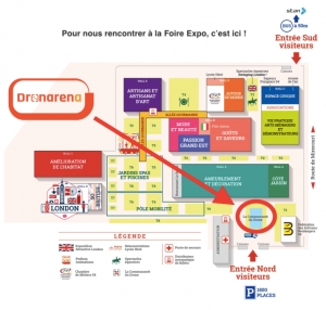Dronarena à la foire internationale de Nancy