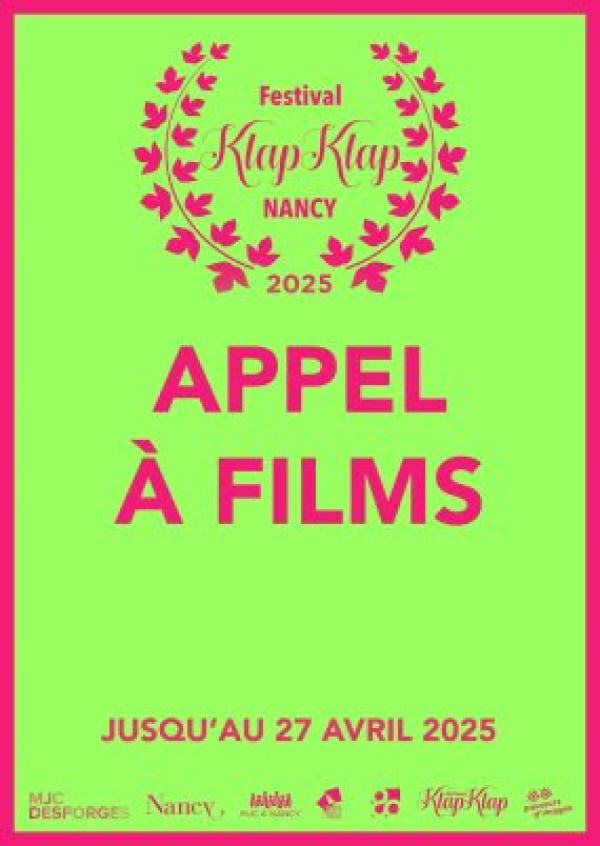 Festival Klap Klap  APPEL À FILMS 2025