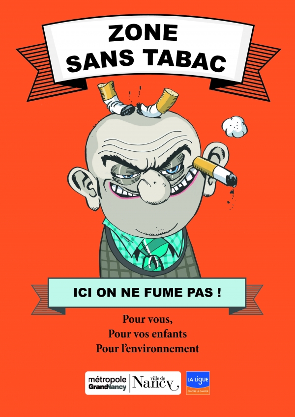 Nancy : un parc public entièrement sans tabac